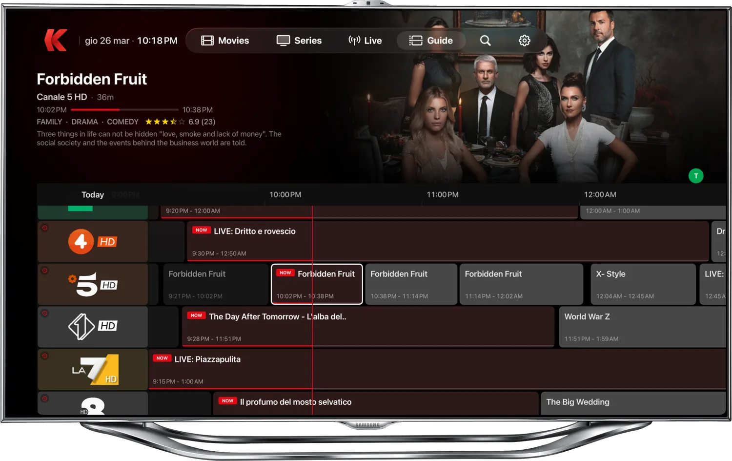 KIPTV on Apple TV